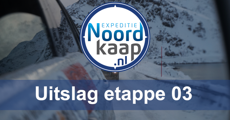 Uitslag etappe 3